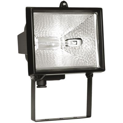 Прожектор галогенный IEK ИО500 черный IP54