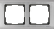 Werkel  Metallic Глянцевый Никель Рамка 2-местная WL02-Frame-02 a028860