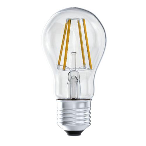 Светодиодный светильник светодиодная филаментная лампа 6 вт а50 из линейки моделей Светодиодные лампы E14, E27, E40 стандартная колба в Симферополе | Интернет-портал "Хороший свет"